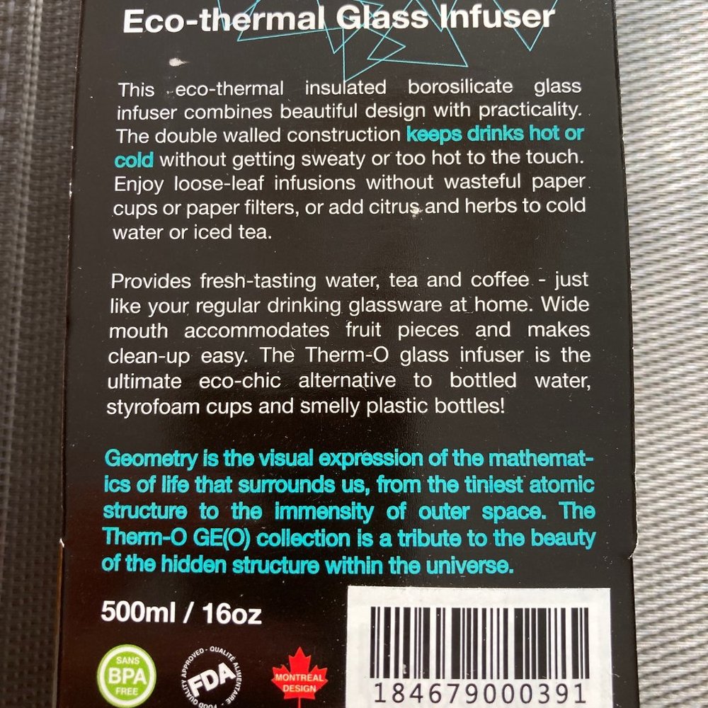 Glass infuser hot/cold - Picture 6 of 9